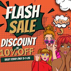 Storewide Flash Sale - 10% OFF